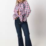 Flare Jeans Classic Fit - blugi evazați damă, vedere frontală