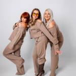 One Shoulder Lounge Set - set damă bumbac top asimetric și pantaloni