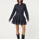 Denim Dress - Structured Feminine Fit