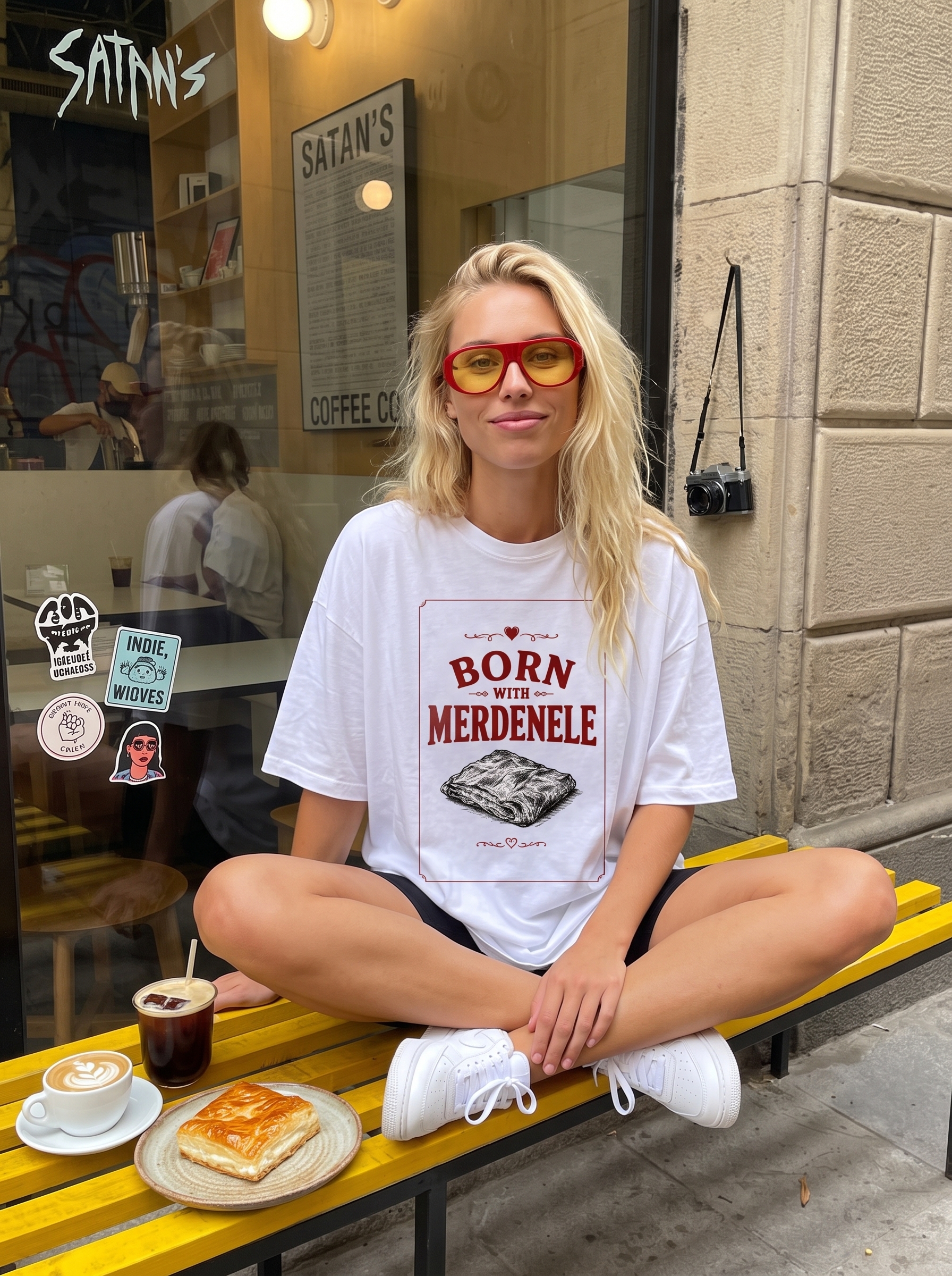 Born with Merdenele Tee